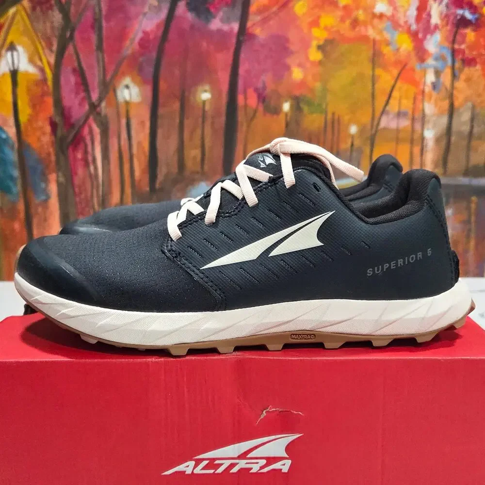 Altra M Superior 5 Black Size 9 Men's Trail Running Shoes